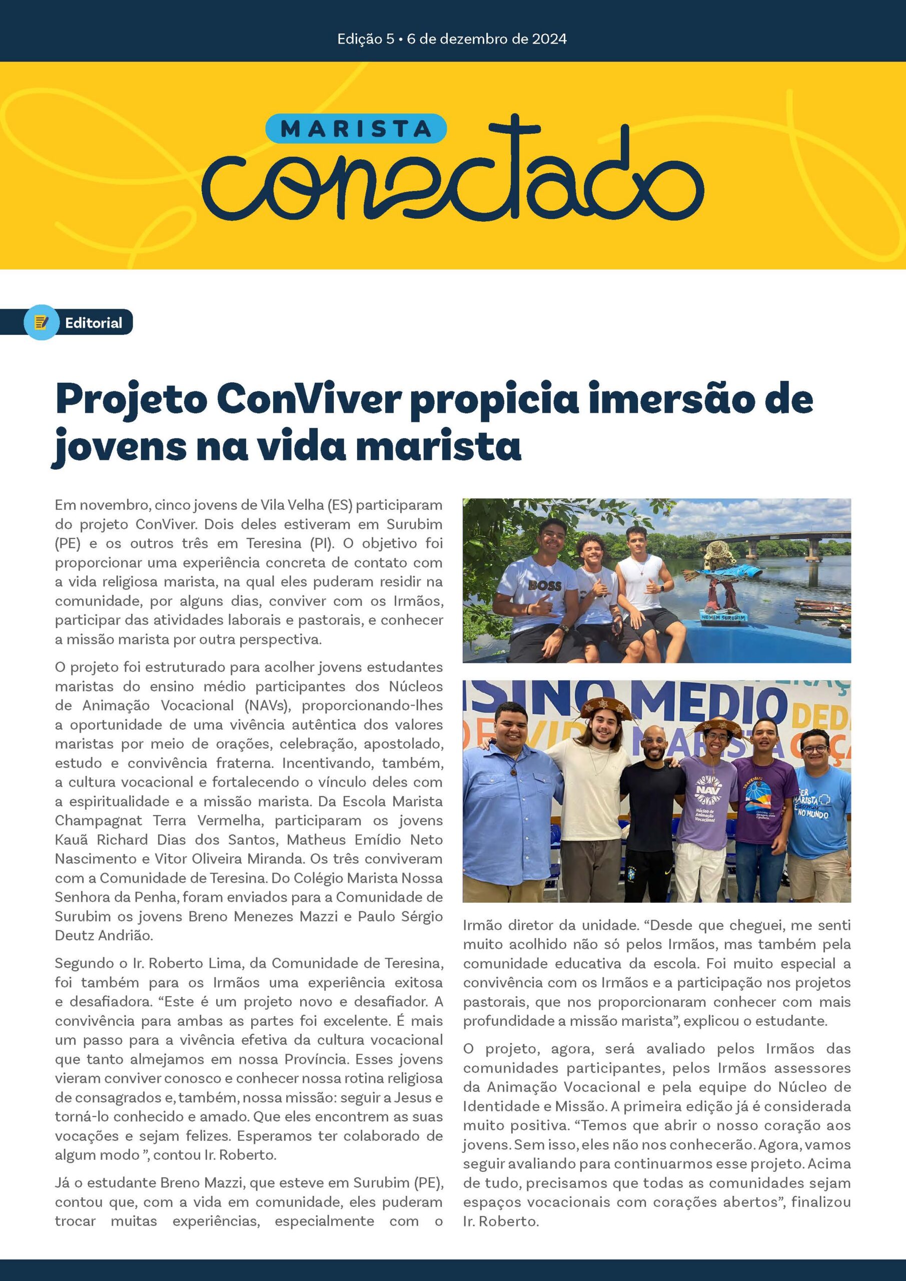 Marista Conectado Edição Page